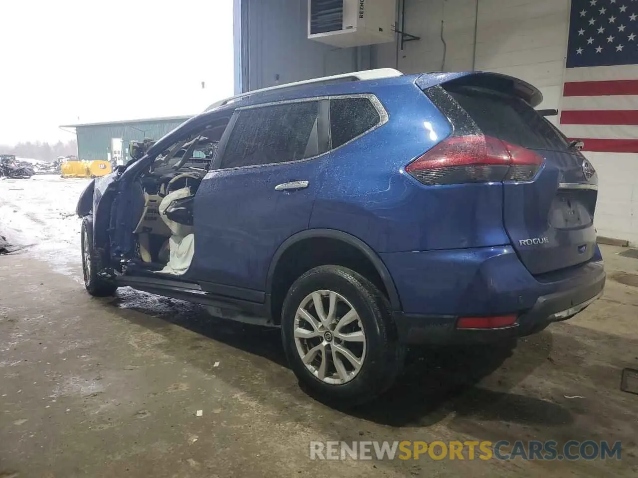 2 fotografías del automóvil dañado 5N1AT2MV7LC794958 NISSAN ROGUE 2020
