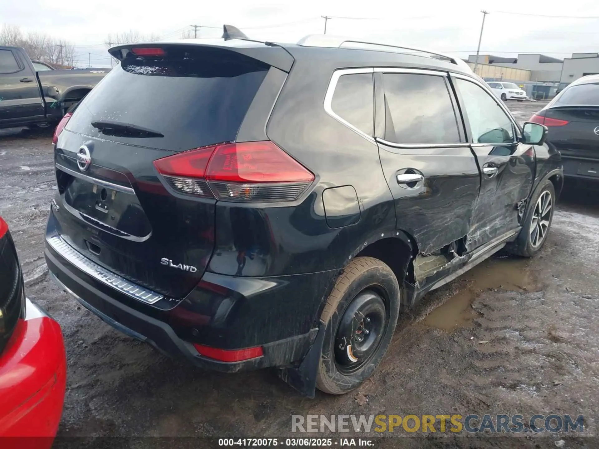 4 fotografías del automóvil dañado 5N1AT2MV8LC770586 NISSAN ROGUE 2020