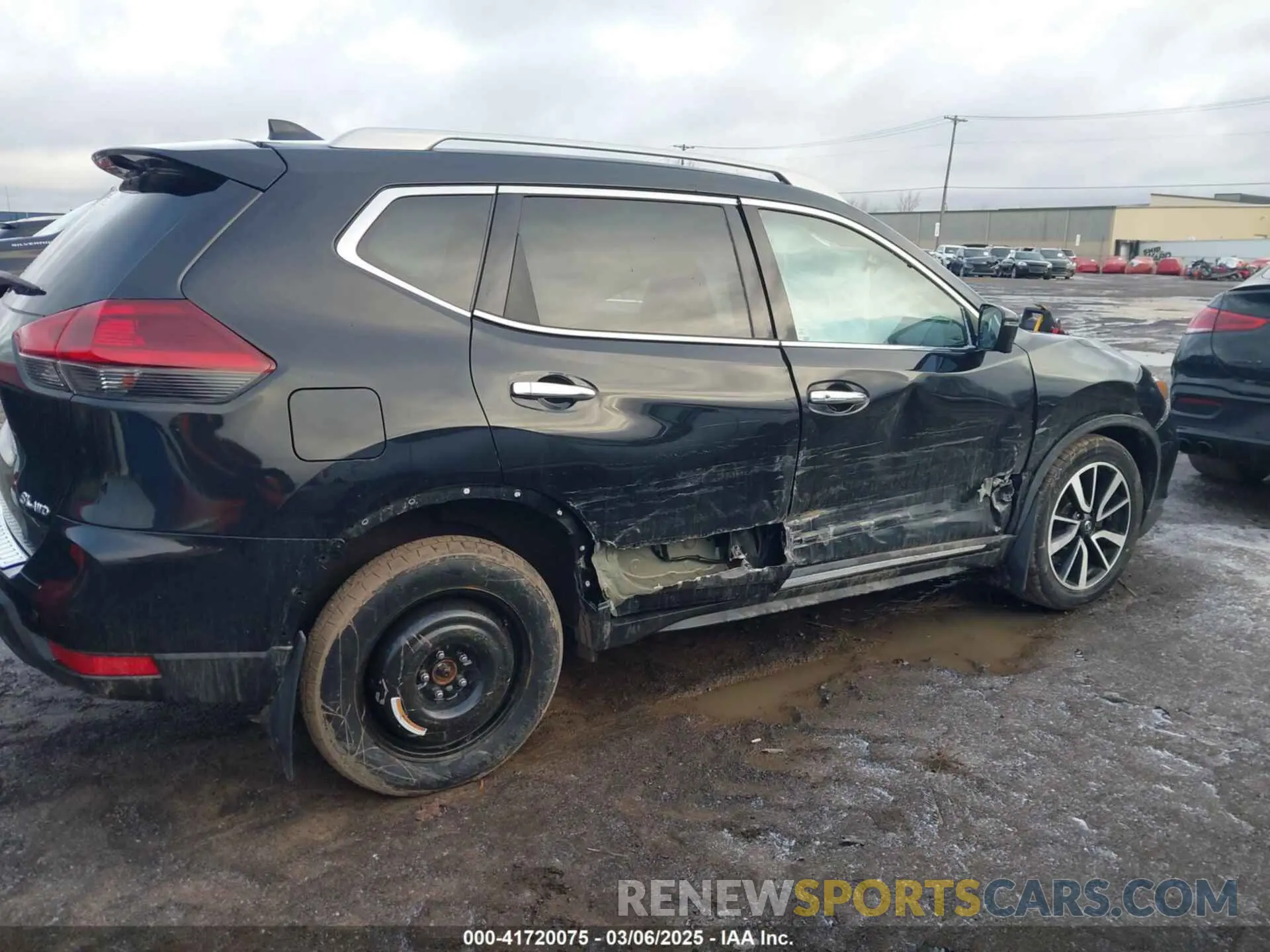 6 fotografías del automóvil dañado 5N1AT2MV8LC770586 NISSAN ROGUE 2020