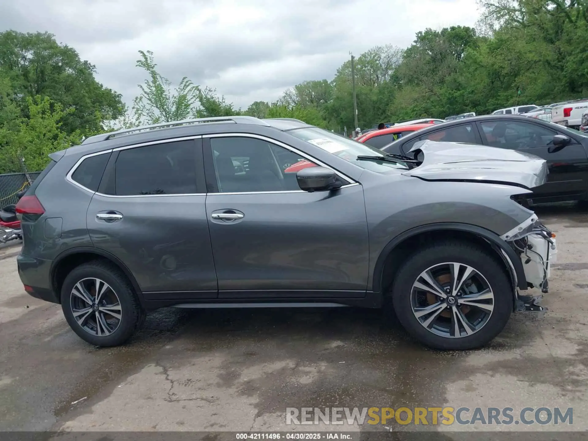 14 fotografías del automóvil dañado 5N1AT2MV8LC801464 NISSAN ROGUE 2020