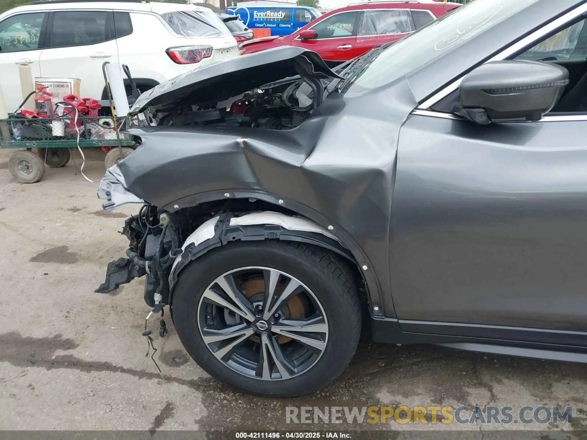 18 fotografías del automóvil dañado 5N1AT2MV8LC801464 NISSAN ROGUE 2020