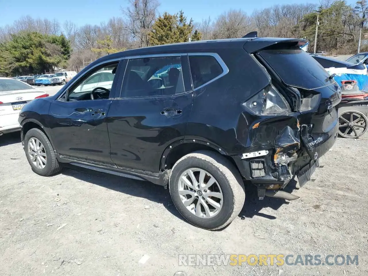 2 fotografías del automóvil dañado 5N1AT2MV9LC745860 NISSAN ROGUE 2020