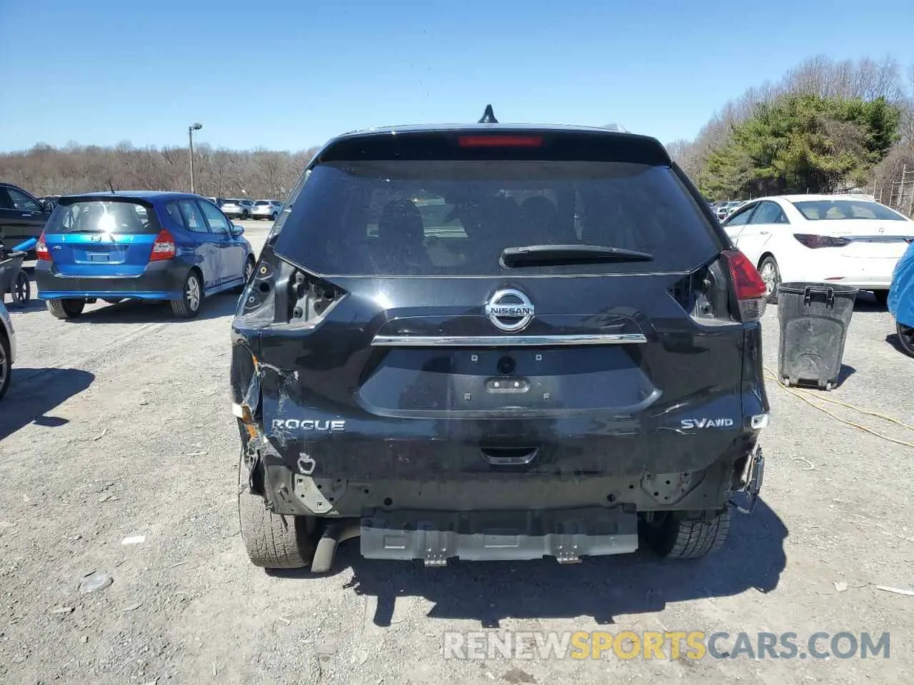 6 fotografías del automóvil dañado 5N1AT2MV9LC745860 NISSAN ROGUE 2020