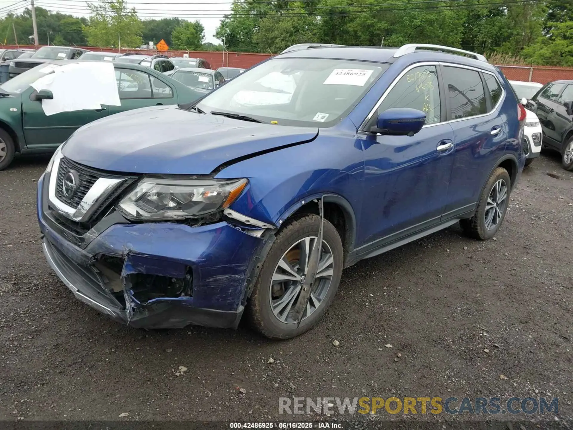 2 fotografías del automóvil dañado 5N1AT2MV9LC778065 NISSAN ROGUE 2020