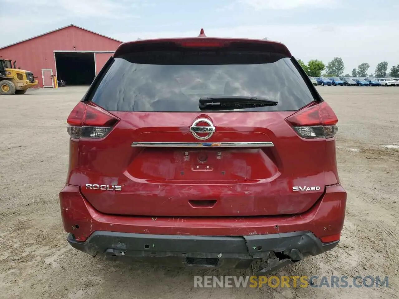 6 fotografías del automóvil dañado 5N1AT2MVXLC789088 NISSAN ROGUE 2020