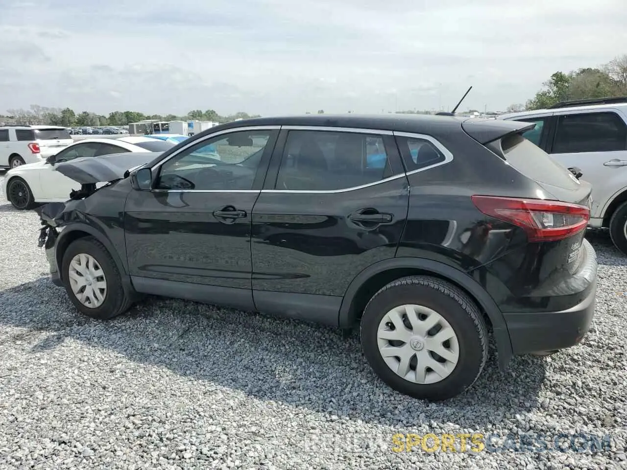 2 fotografías del automóvil dañado JN1BJ1CV0LW546904 NISSAN ROGUE 2020