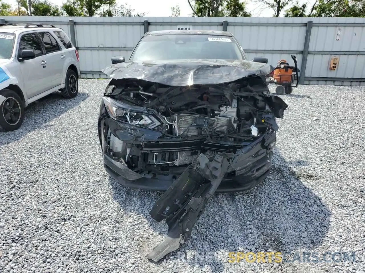 5 fotografías del automóvil dañado JN1BJ1CV0LW546904 NISSAN ROGUE 2020