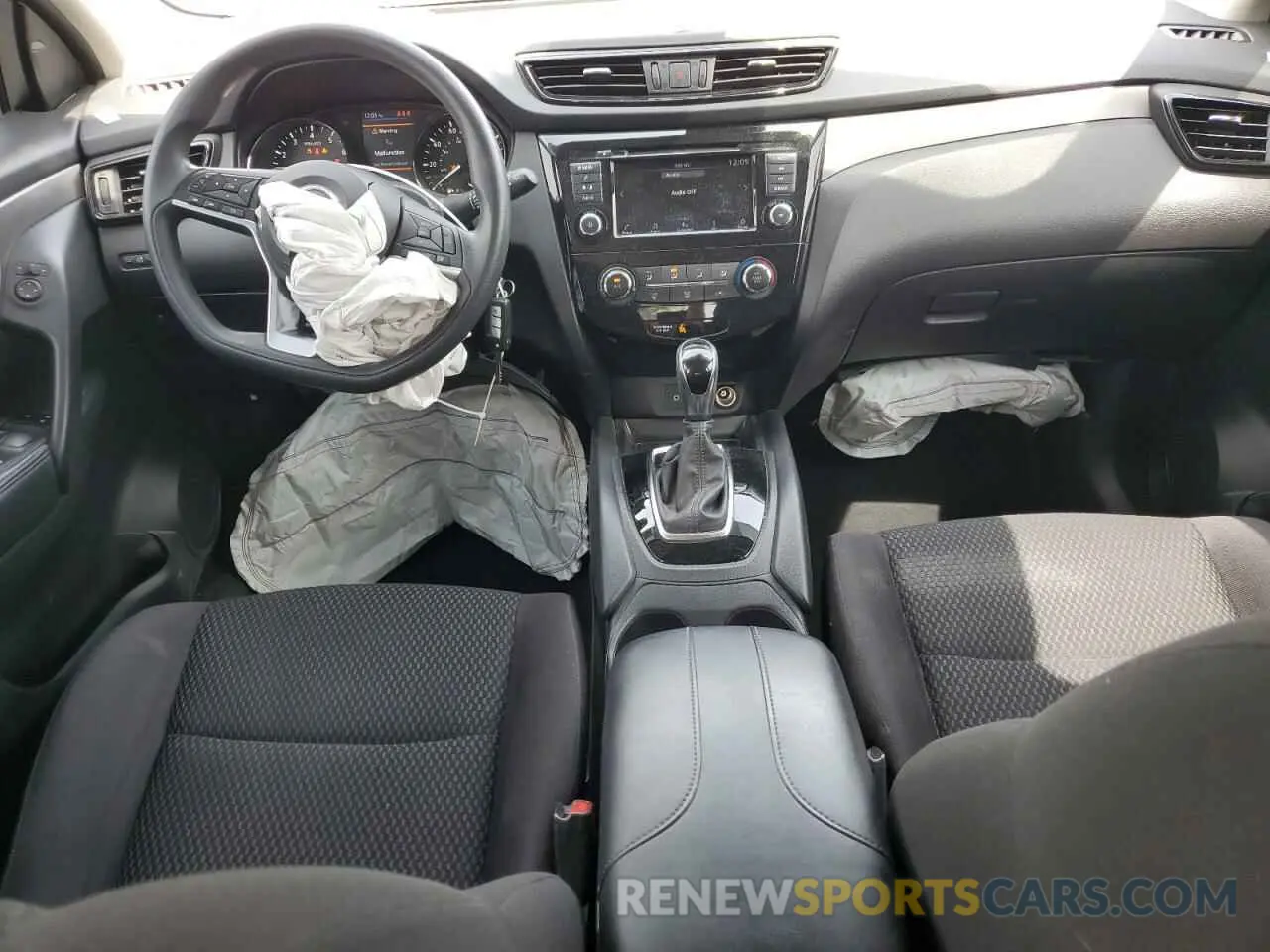 8 fotografías del automóvil dañado JN1BJ1CV0LW546904 NISSAN ROGUE 2020