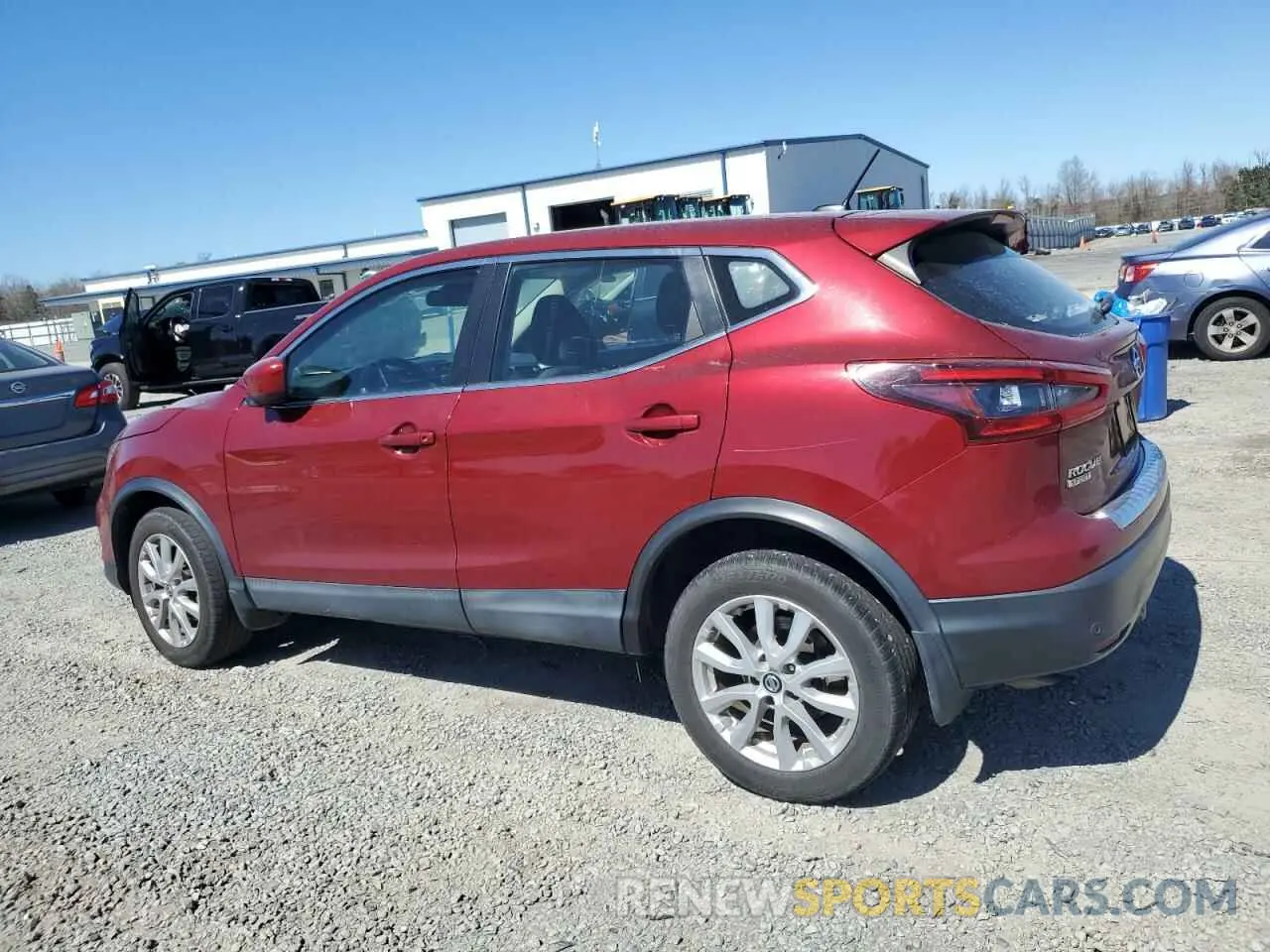 2 fotografías del automóvil dañado JN1BJ1CV1LW265193 NISSAN ROGUE 2020