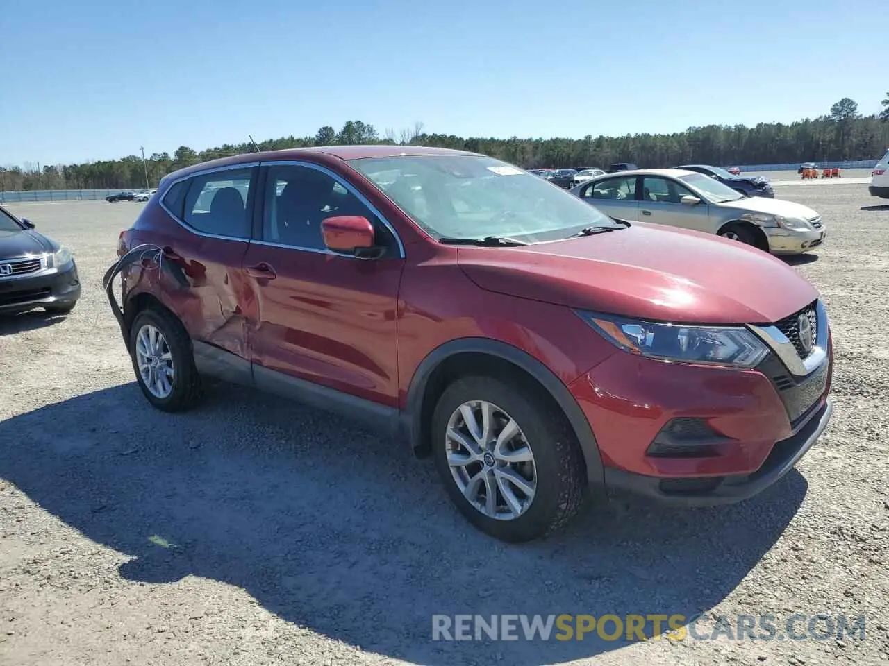 4 fotografías del automóvil dañado JN1BJ1CV1LW265193 NISSAN ROGUE 2020