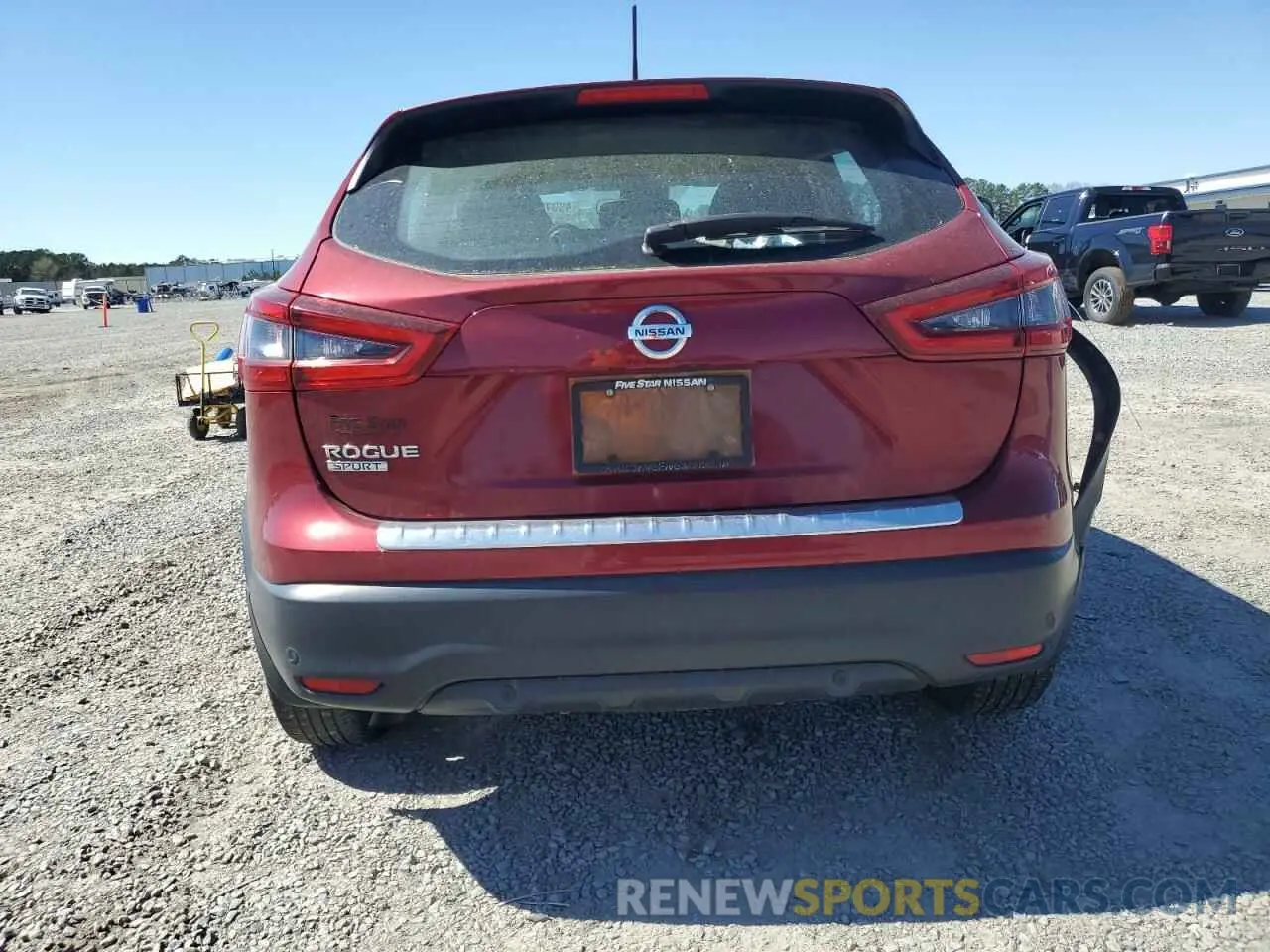 6 fotografías del automóvil dañado JN1BJ1CV1LW265193 NISSAN ROGUE 2020