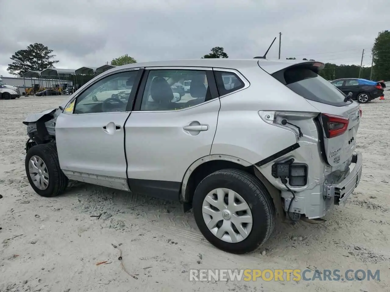 2 fotografías del automóvil dañado JN1BJ1CV3LW547352 NISSAN ROGUE 2020