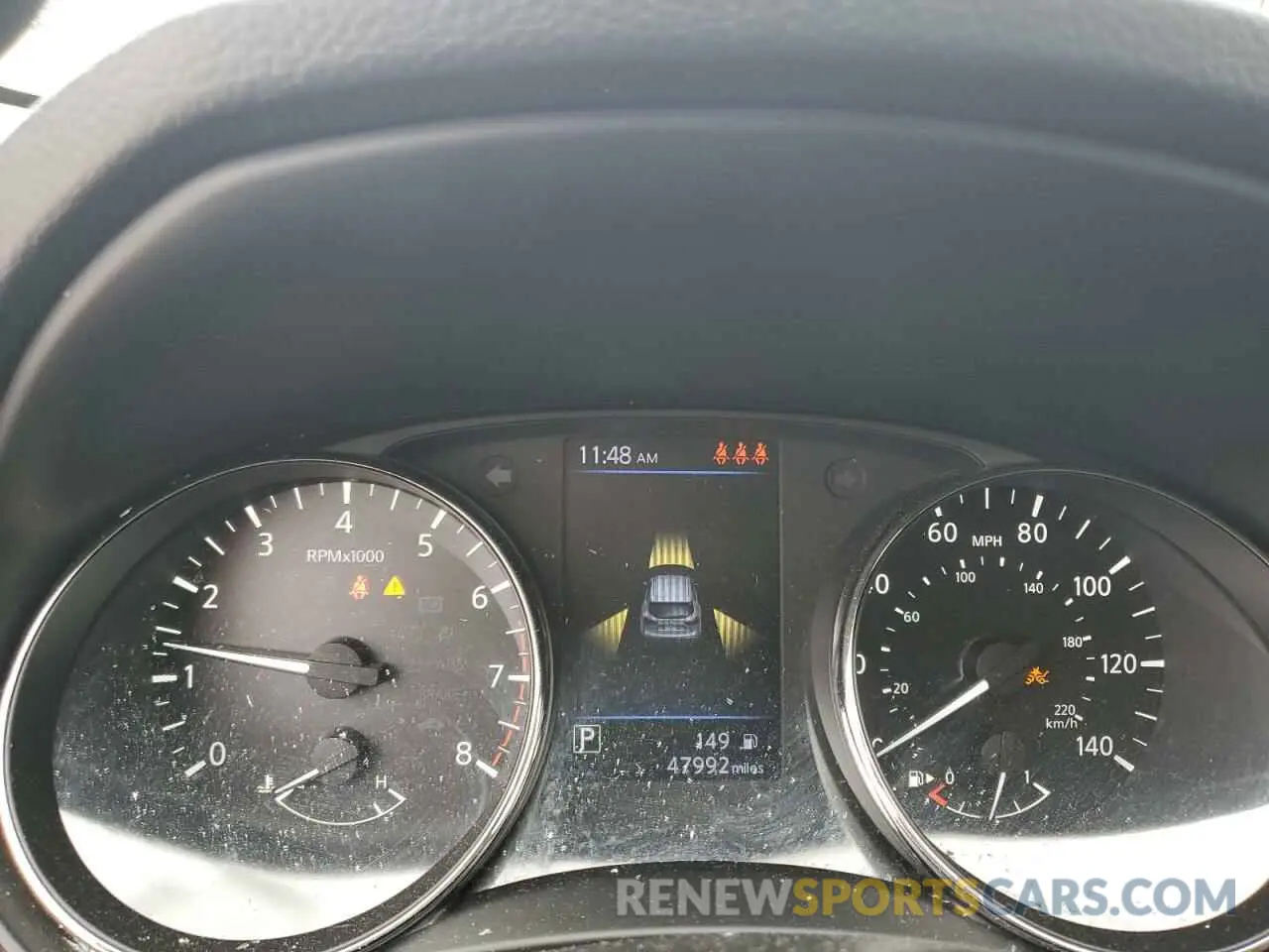9 fotografías del automóvil dañado JN1BJ1CV3LW547352 NISSAN ROGUE 2020