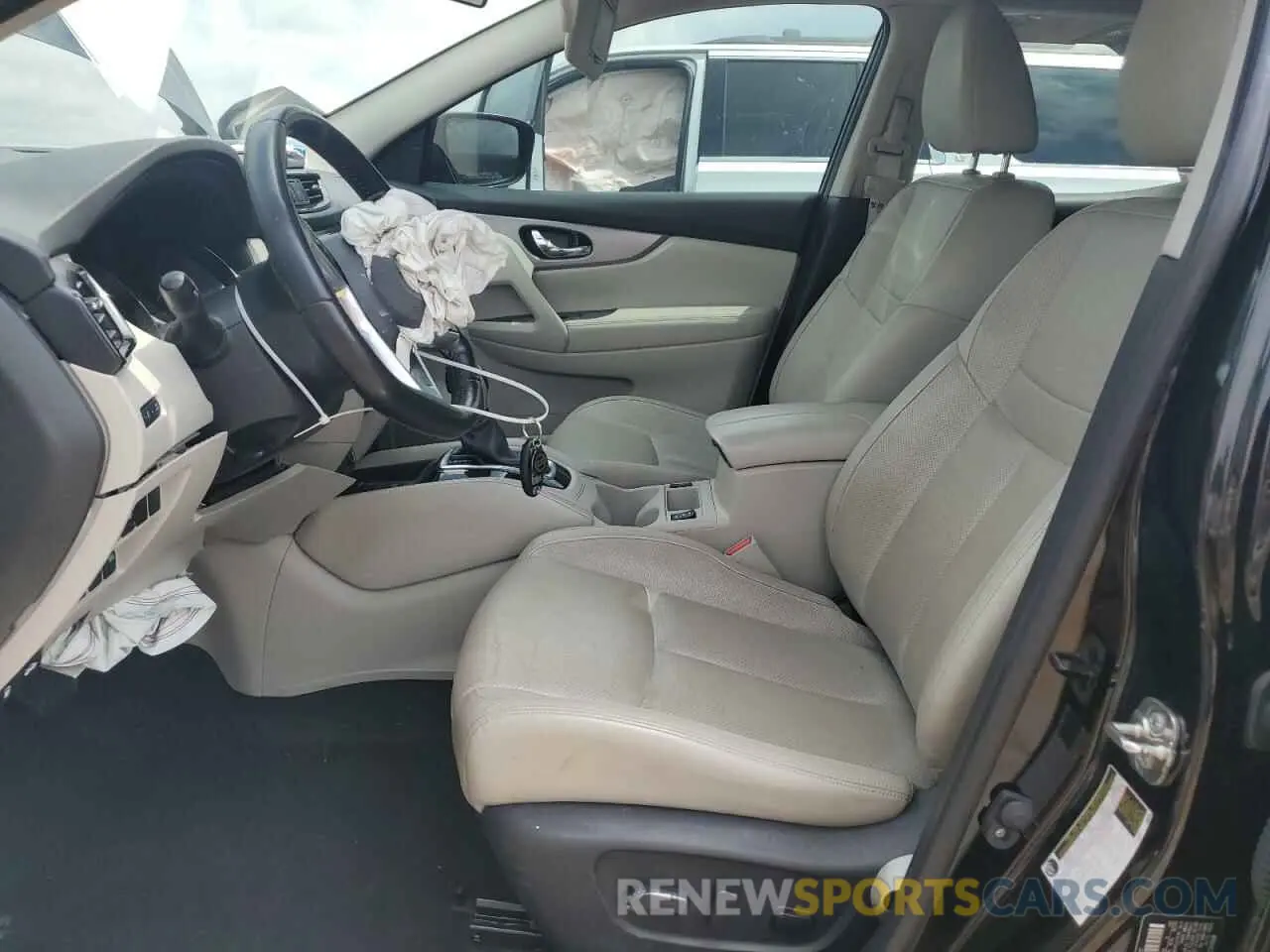 7 fotografías del automóvil dañado JN1BJ1CV4LW264166 NISSAN ROGUE 2020