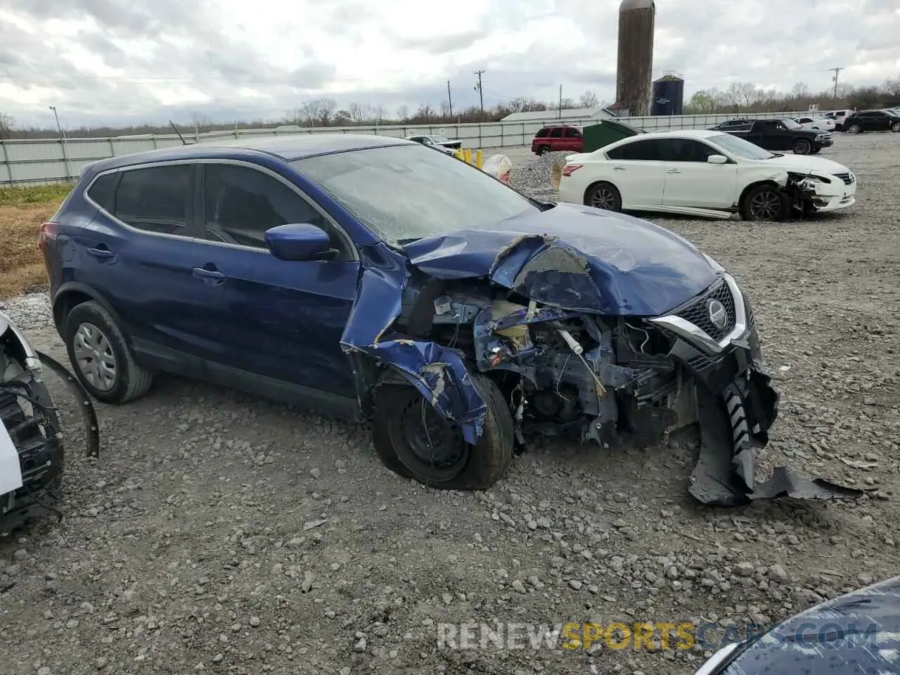 4 fotografías del automóvil dañado JN1BJ1CV4LW267729 NISSAN ROGUE 2020