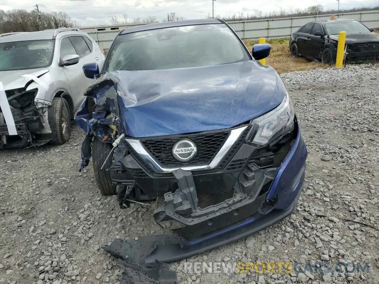 5 fotografías del automóvil dañado JN1BJ1CV4LW267729 NISSAN ROGUE 2020