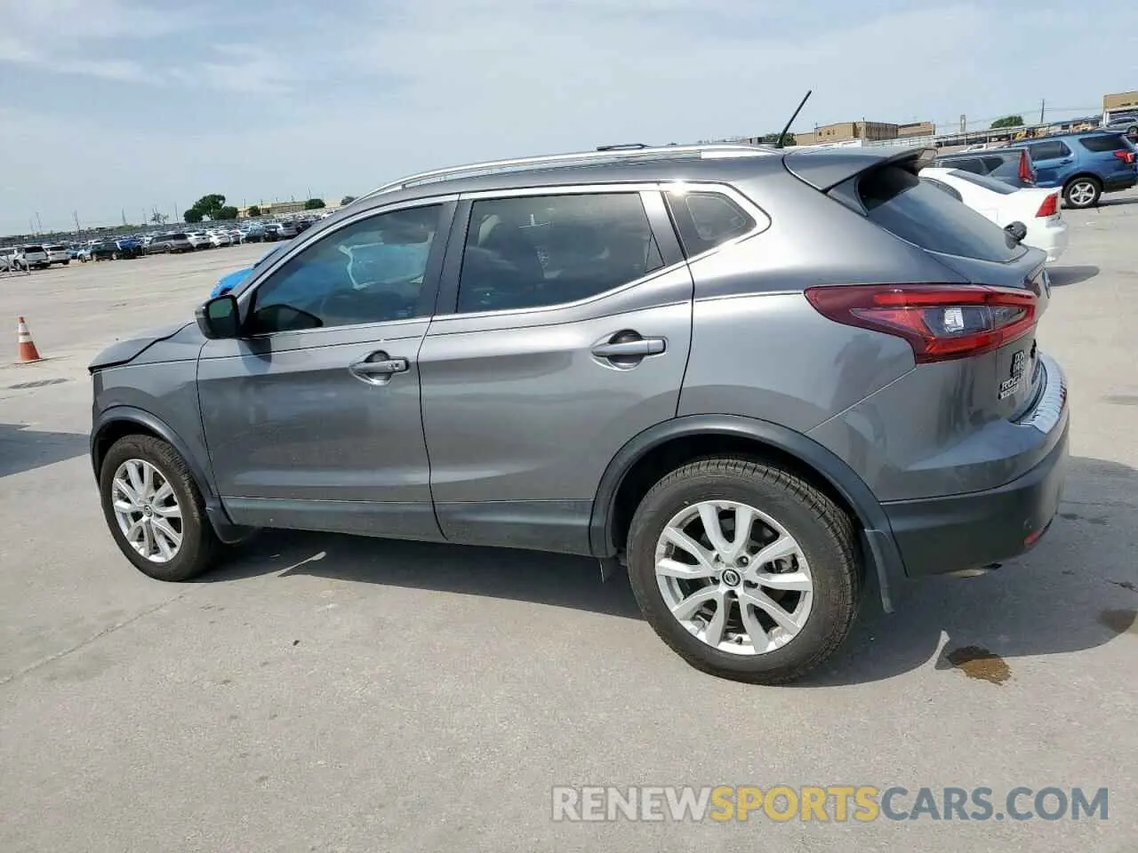 2 fotografías del automóvil dañado JN1BJ1CV4LW548140 NISSAN ROGUE 2020
