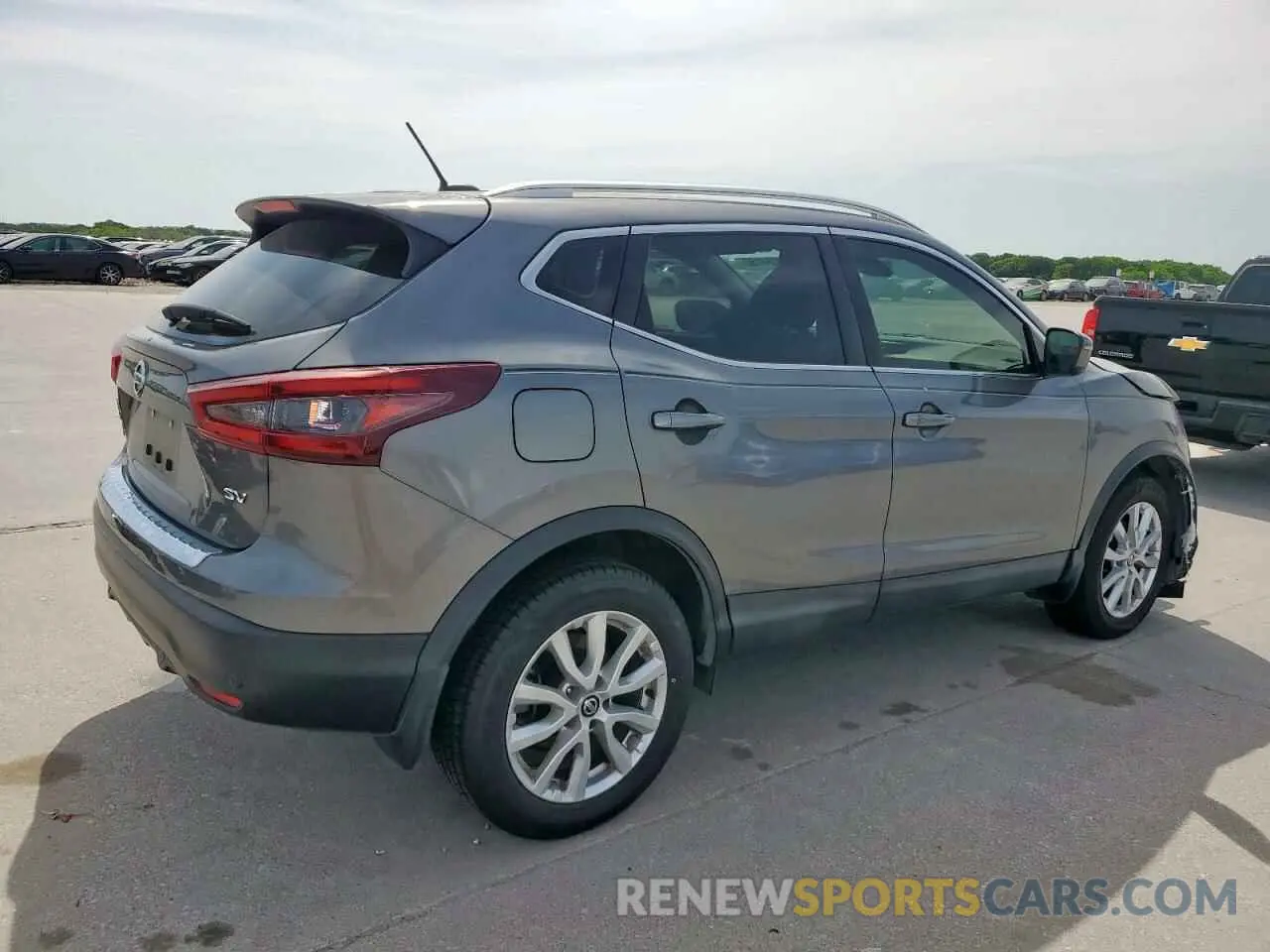 3 fotografías del automóvil dañado JN1BJ1CV4LW548140 NISSAN ROGUE 2020