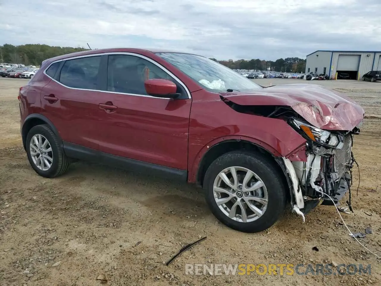 4 fotografías del automóvil dañado JN1BJ1CV5LW260496 NISSAN ROGUE 2020