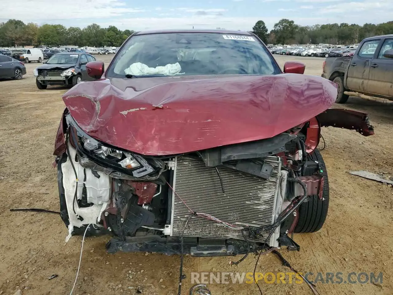 5 fotografías del automóvil dañado JN1BJ1CV5LW260496 NISSAN ROGUE 2020