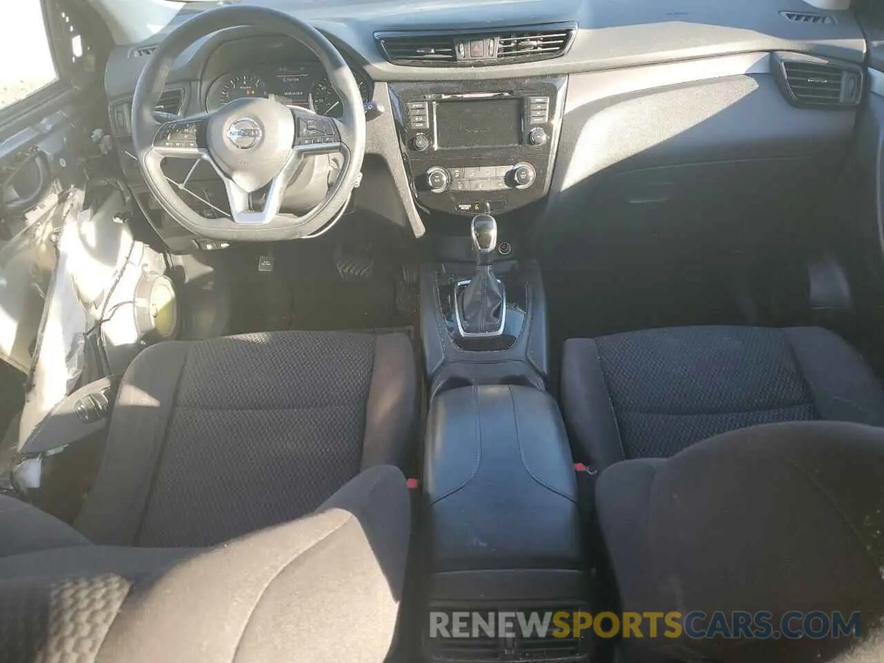 8 fotografías del automóvil dañado JN1BJ1CV7LW256370 NISSAN ROGUE 2020