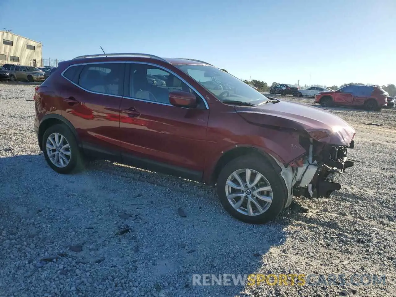4 fotografías del automóvil dañado JN1BJ1CV7LW275792 NISSAN ROGUE 2020
