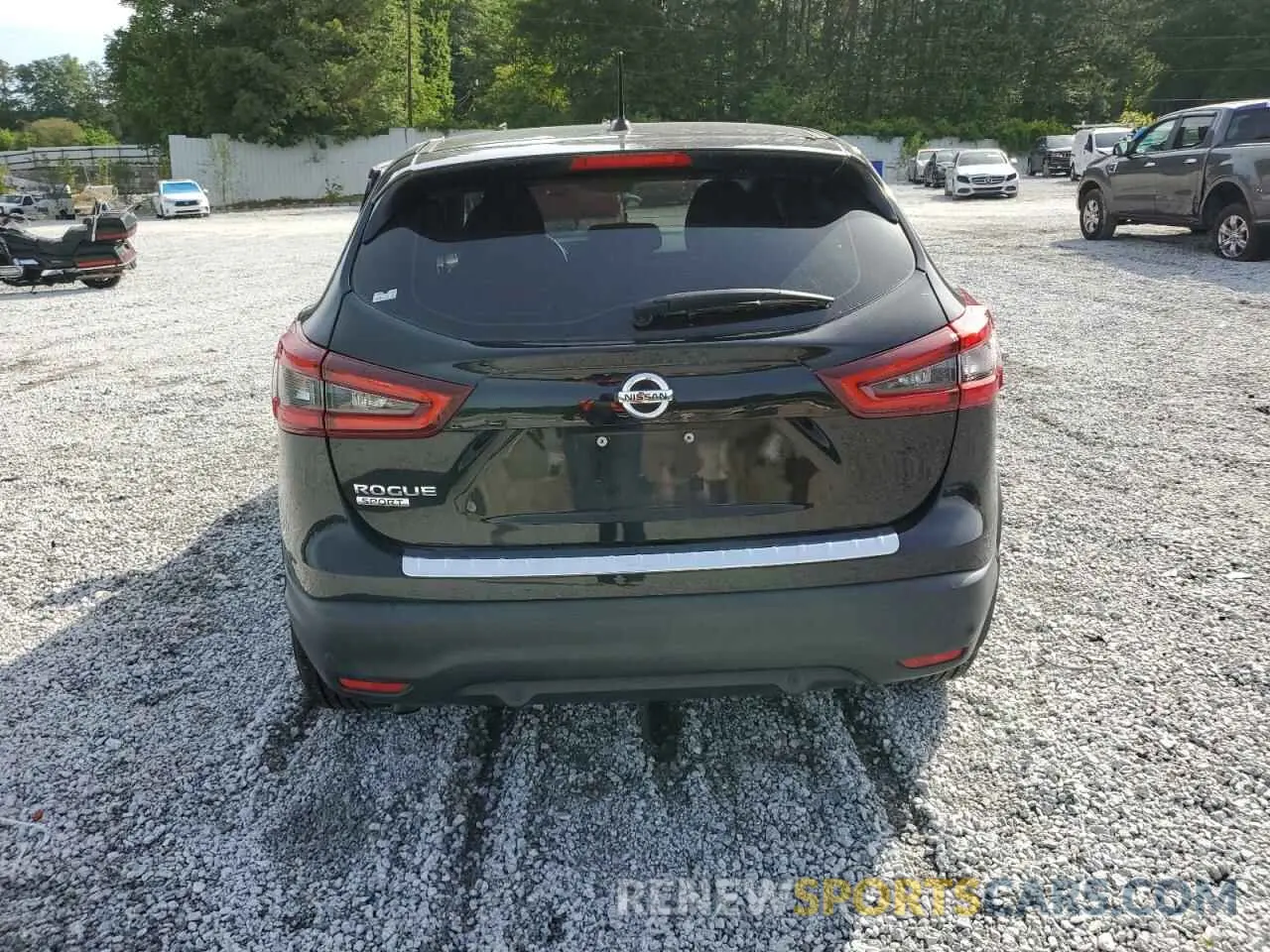 6 fotografías del automóvil dañado JN1BJ1CV7LW541733 NISSAN ROGUE 2020