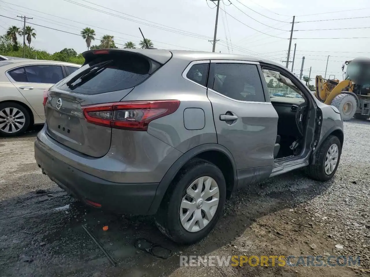 3 fotografías del automóvil dañado JN1BJ1CV9LW271064 NISSAN ROGUE 2020