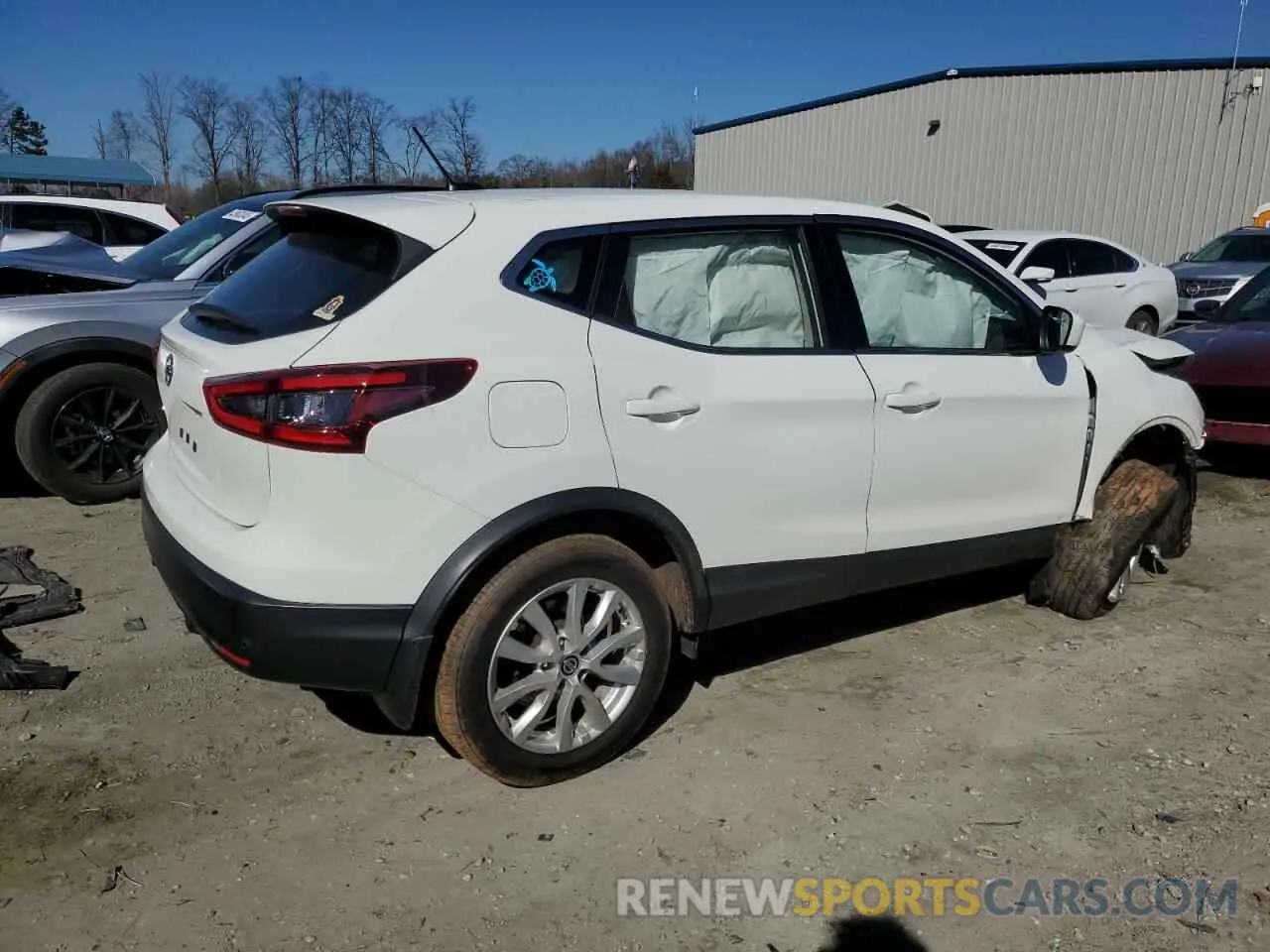 3 fotografías del automóvil dañado JN1BJ1CV9LW274305 NISSAN ROGUE 2020