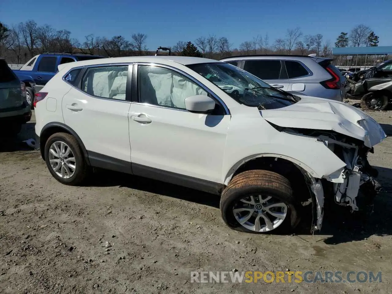 4 fotografías del automóvil dañado JN1BJ1CV9LW274305 NISSAN ROGUE 2020