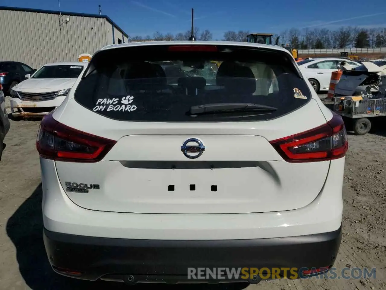 6 fotografías del automóvil dañado JN1BJ1CV9LW274305 NISSAN ROGUE 2020