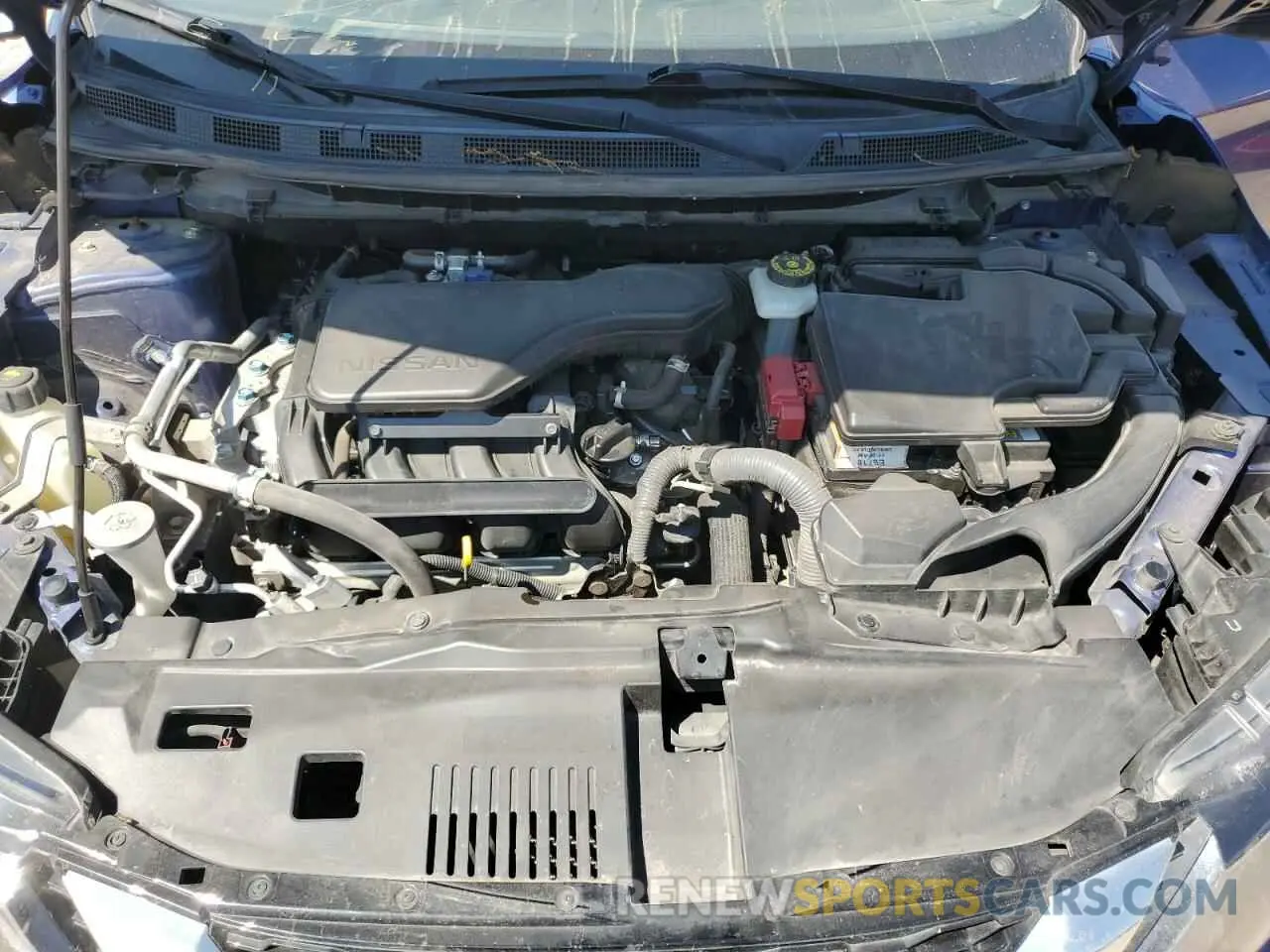 11 fotografías del automóvil dañado JN1BJ1CV9LW282890 NISSAN ROGUE 2020