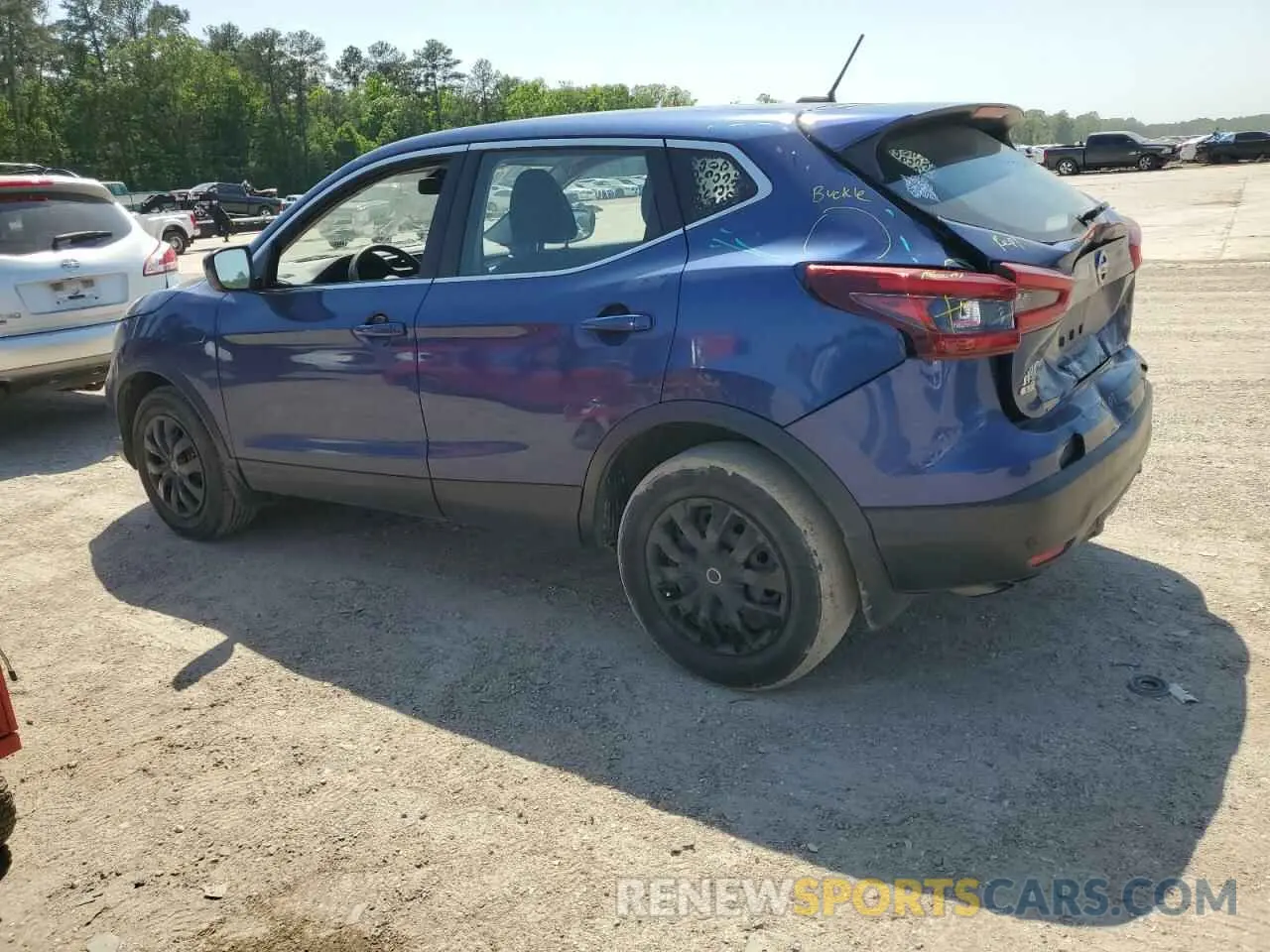 2 fotografías del automóvil dañado JN1BJ1CV9LW282890 NISSAN ROGUE 2020
