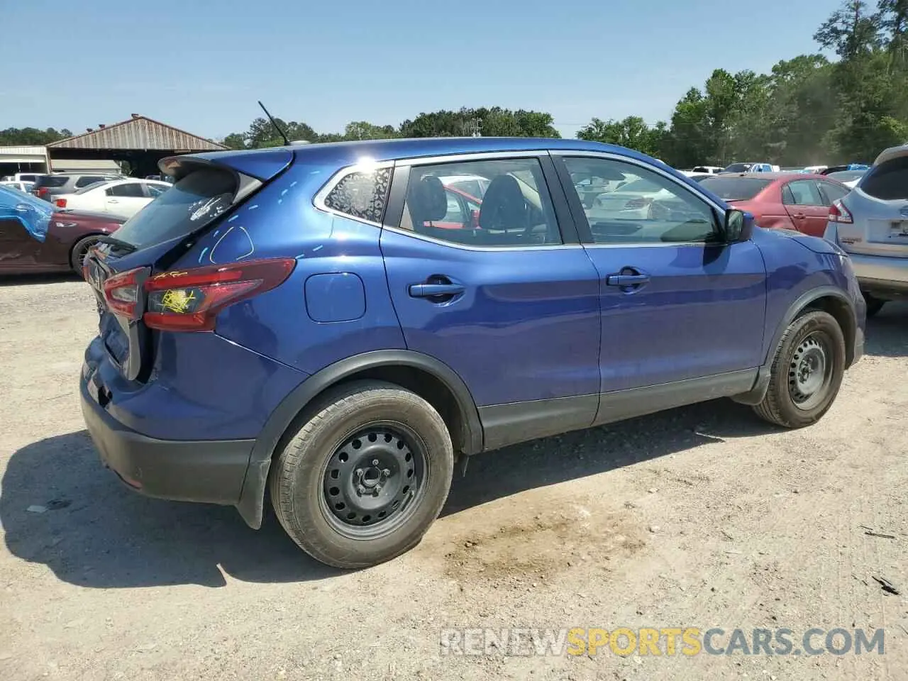 3 fotografías del automóvil dañado JN1BJ1CV9LW282890 NISSAN ROGUE 2020