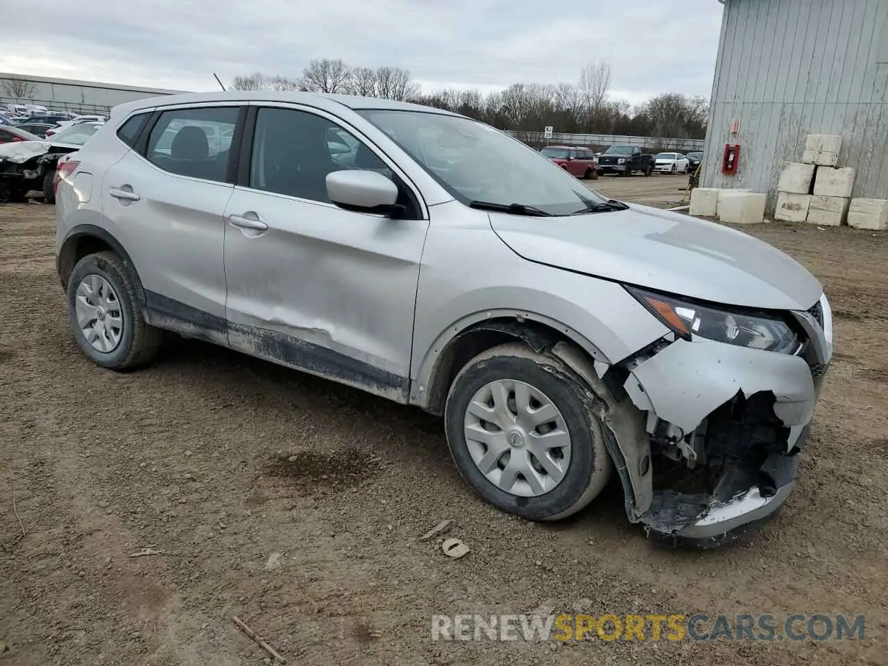 4 fotografías del automóvil dañado JN1BJ1CV9LW544701 NISSAN ROGUE 2020