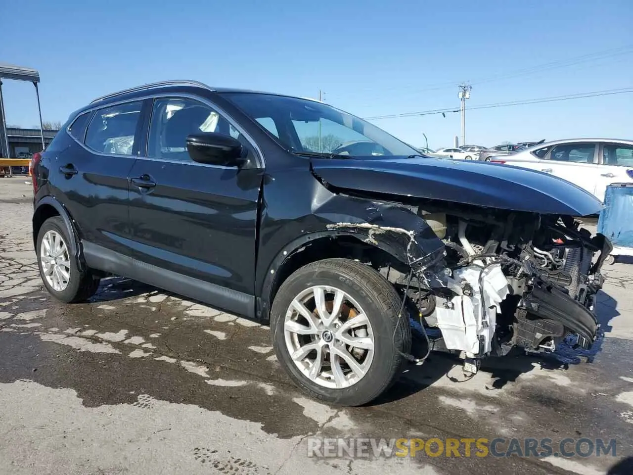 4 fotografías del automóvil dañado JN1BJ1CVXLW253267 NISSAN ROGUE 2020