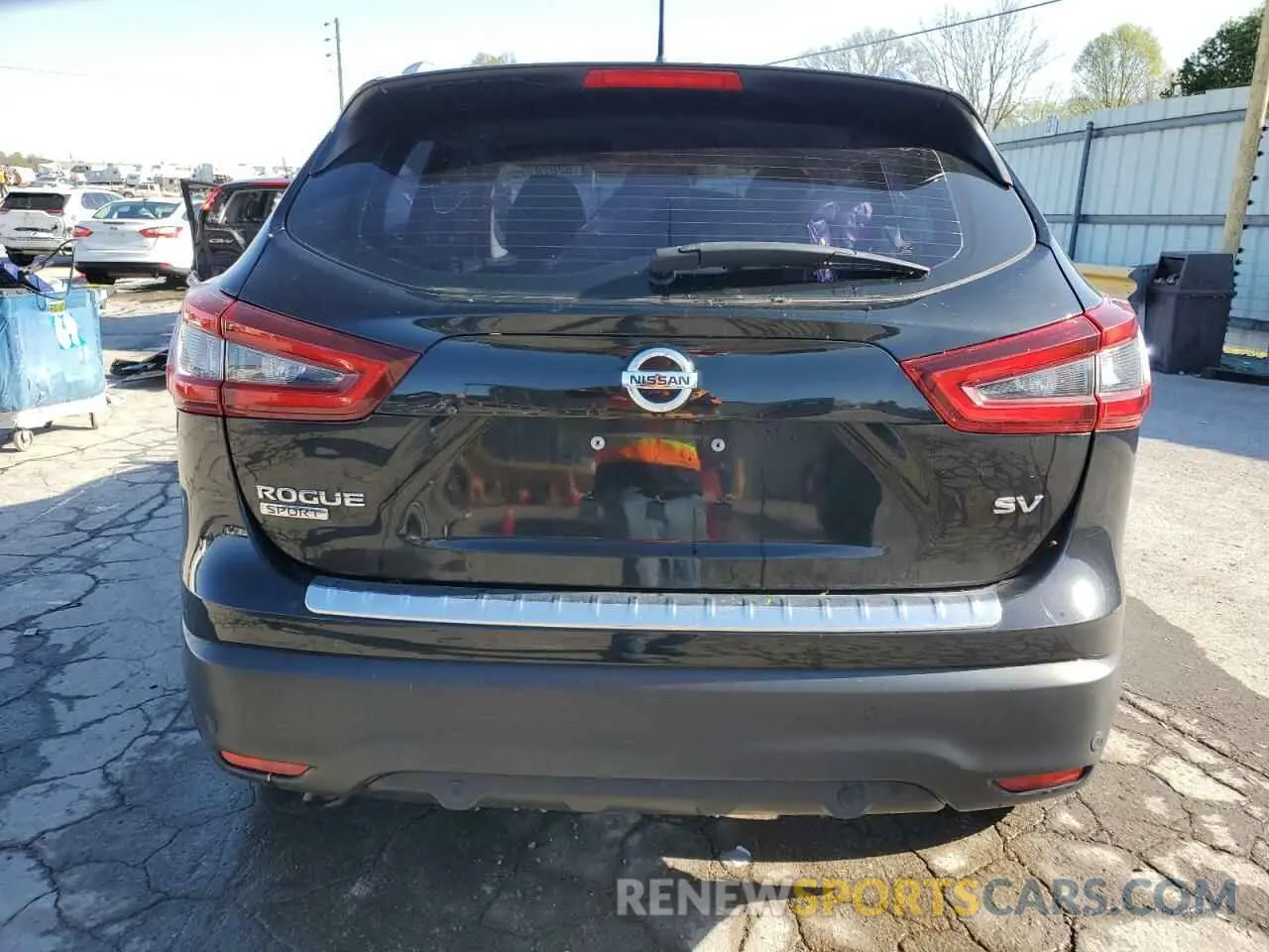 6 fotografías del automóvil dañado JN1BJ1CVXLW253267 NISSAN ROGUE 2020