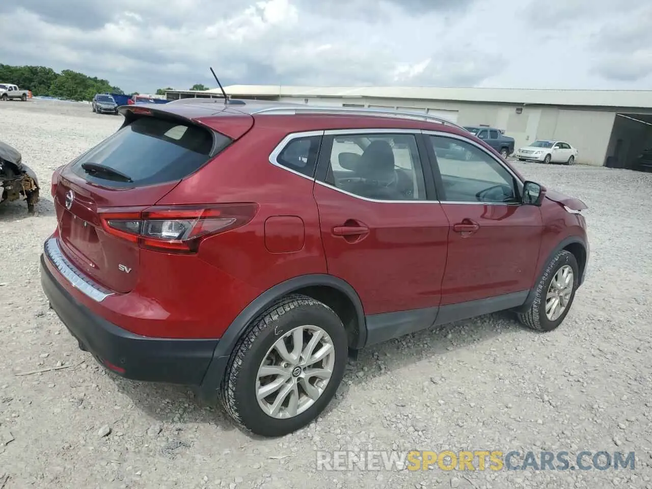3 fotografías del automóvil dañado JN1BJ1CVXLW274345 NISSAN ROGUE 2020