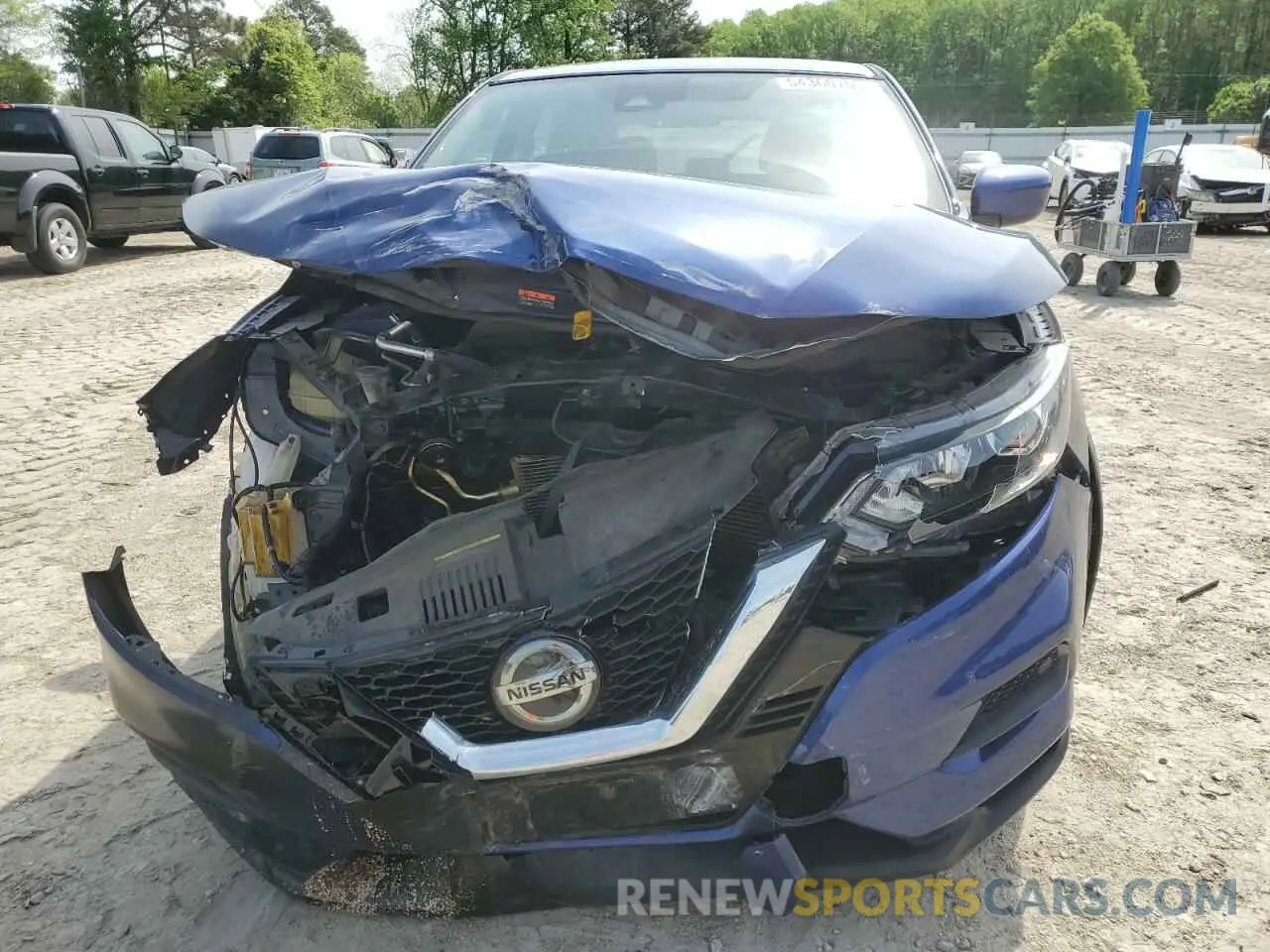 5 fotografías del automóvil dañado JN1BJ1CVXLW278220 NISSAN ROGUE 2020