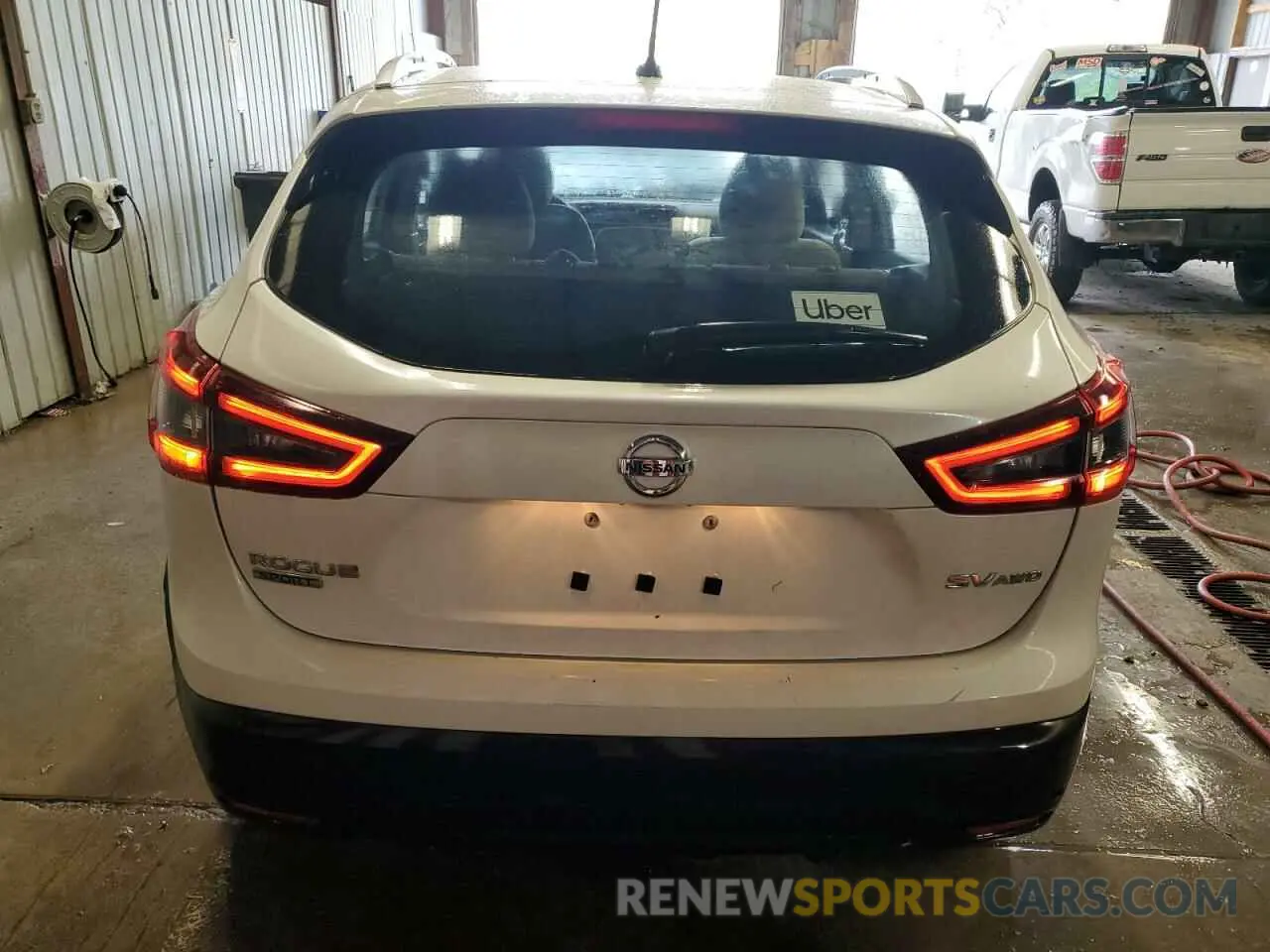 6 fotografías del automóvil dañado JN1BJ1CW0LW363446 NISSAN ROGUE 2020