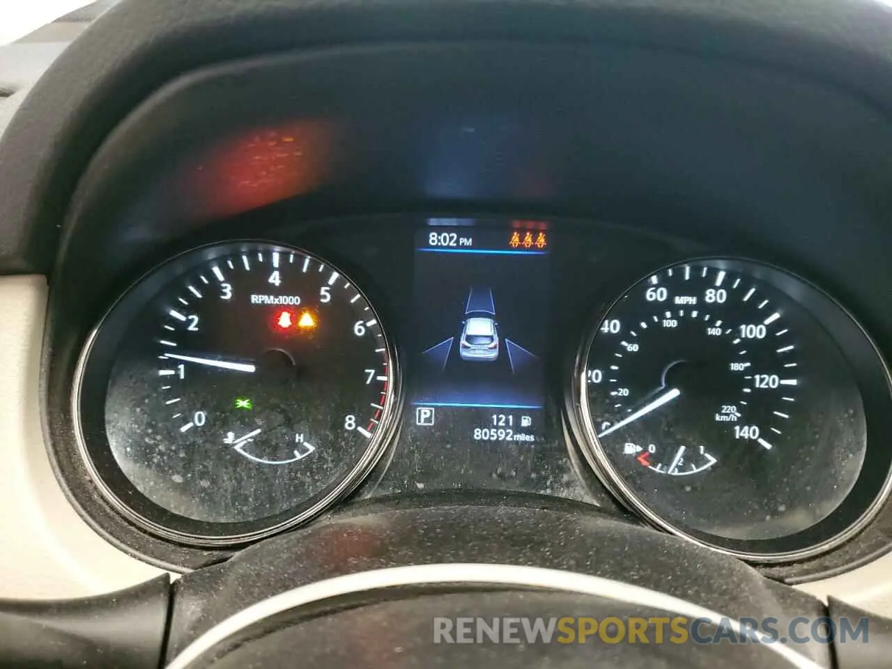 9 fotografías del automóvil dañado JN1BJ1CW0LW363446 NISSAN ROGUE 2020