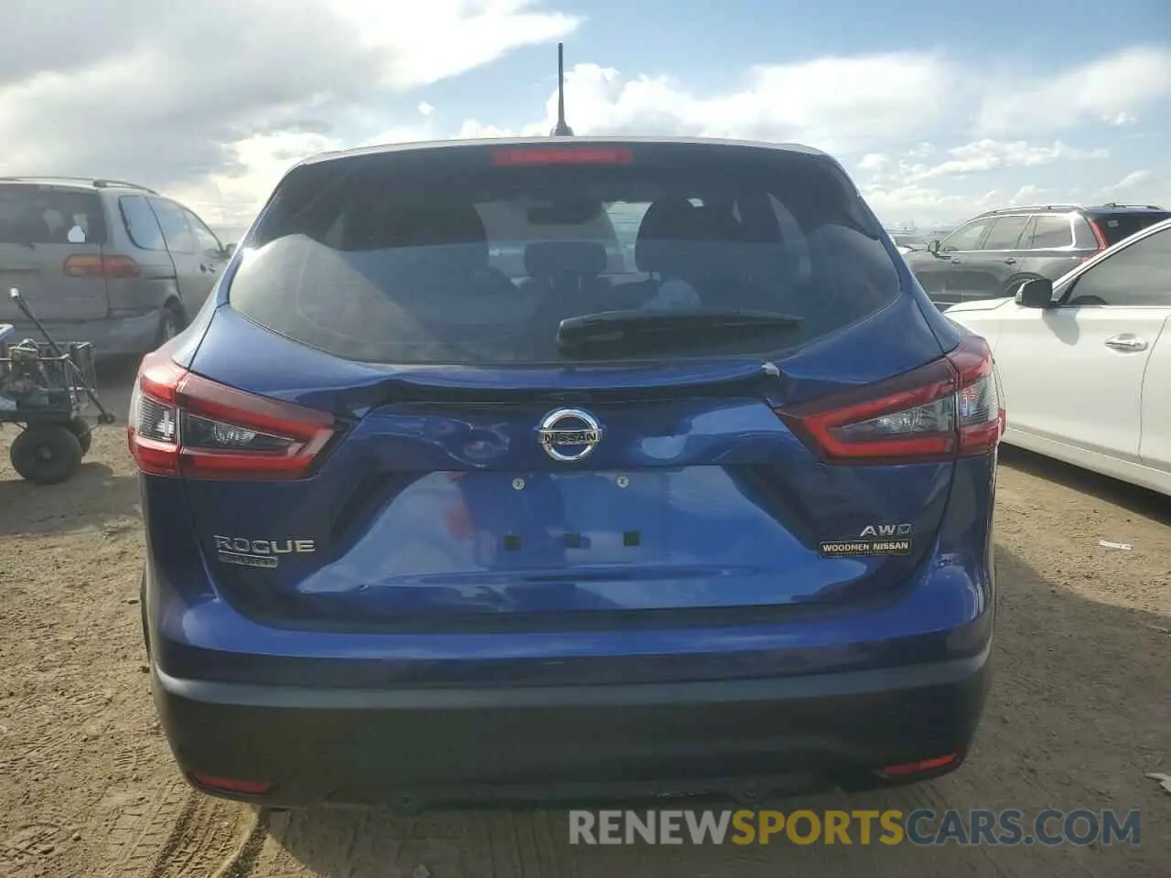 6 fotografías del automóvil dañado JN1BJ1CW0LW368811 NISSAN ROGUE 2020