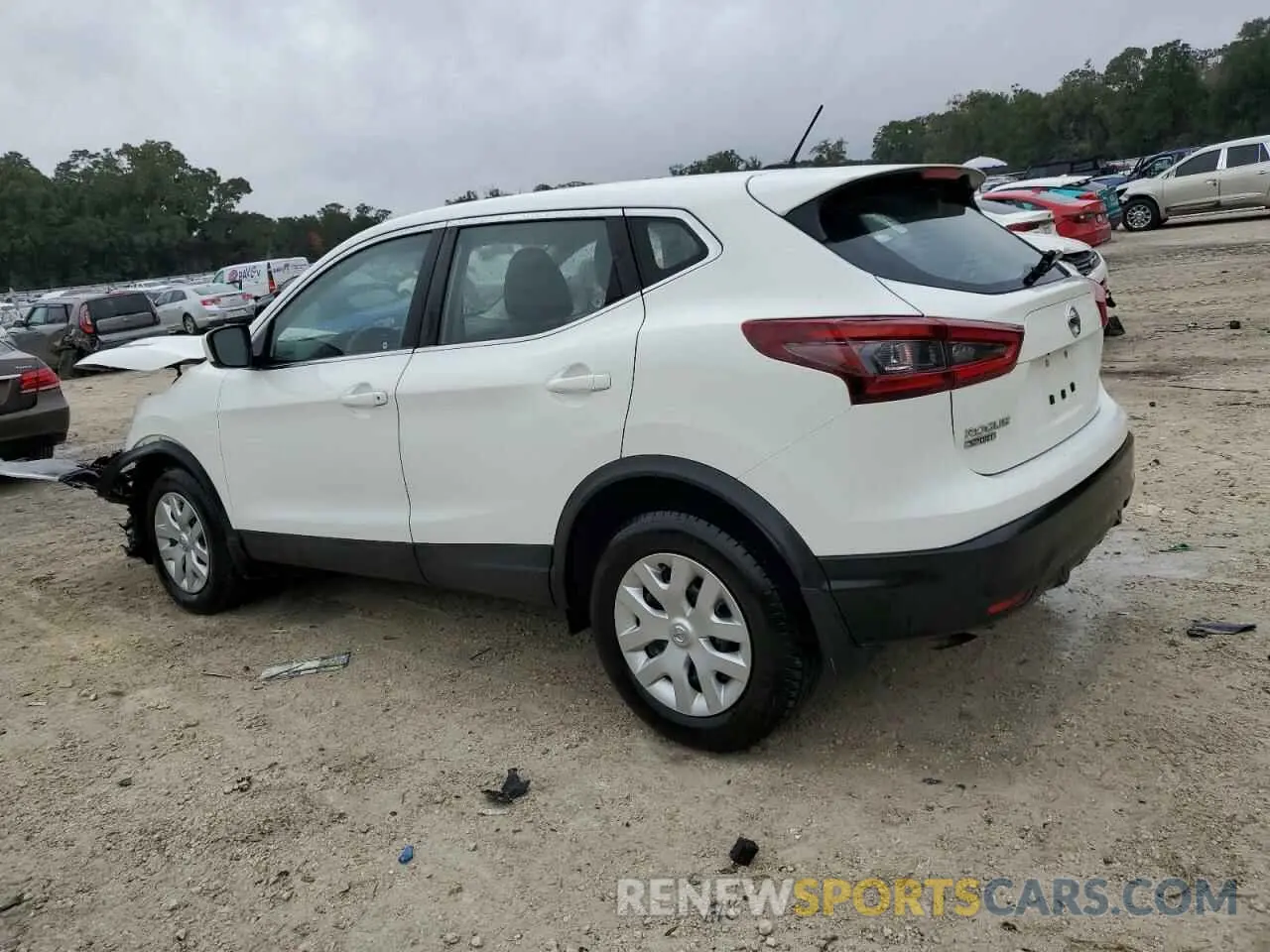 2 fotografías del automóvil dañado JN1BJ1CW0LW393675 NISSAN ROGUE 2020