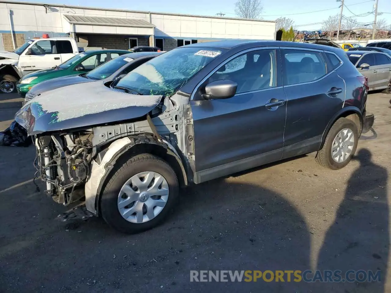 1 fotografías del automóvil dañado JN1BJ1CW0LW645442 NISSAN ROGUE 2020