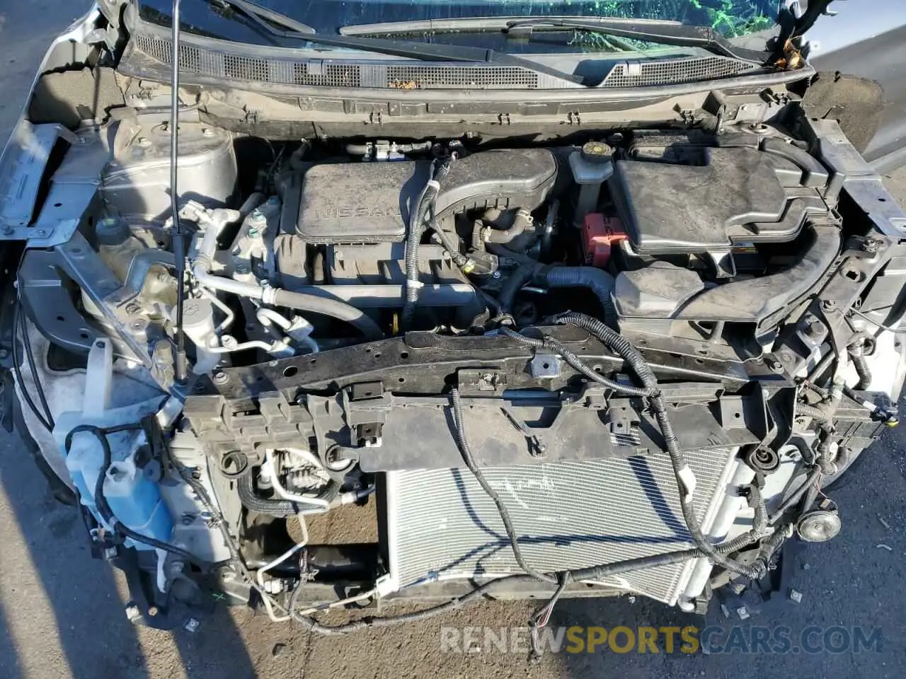 12 fotografías del automóvil dañado JN1BJ1CW0LW645442 NISSAN ROGUE 2020