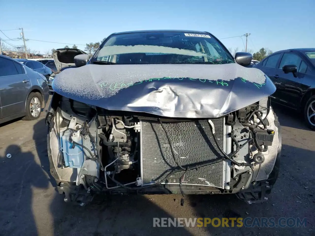 5 fotografías del automóvil dañado JN1BJ1CW0LW645442 NISSAN ROGUE 2020