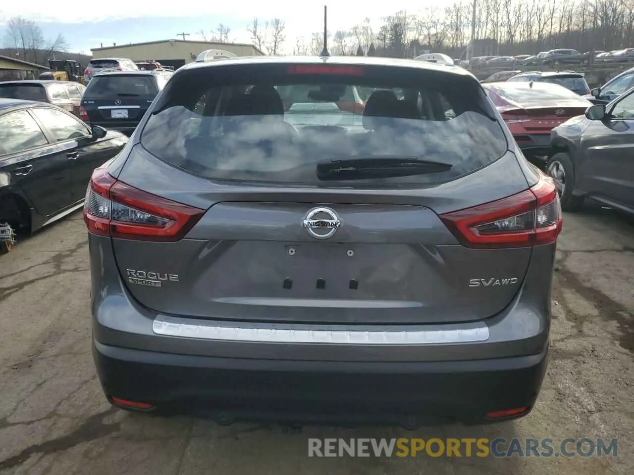 6 fotografías del automóvil dañado JN1BJ1CW0LW651077 NISSAN ROGUE 2020