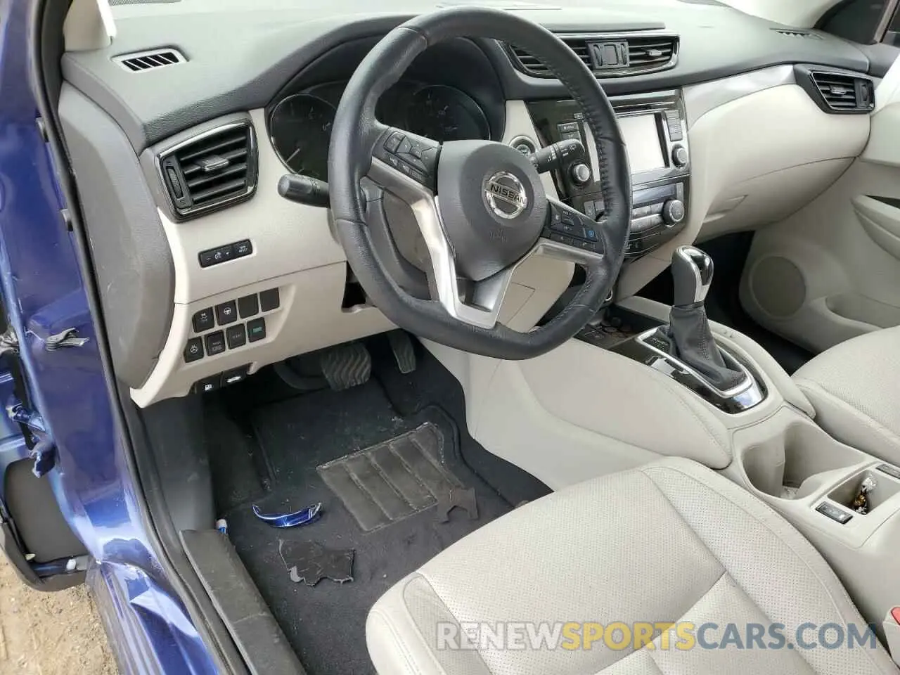 8 fotografías del automóvil dañado JN1BJ1CW2LW376649 NISSAN ROGUE 2020