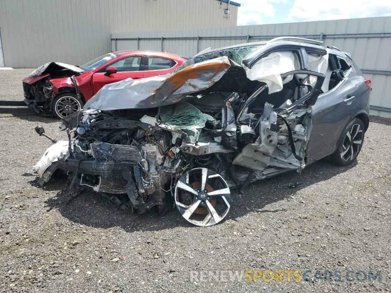 1 fotografías del automóvil dañado JN1BJ1CW2LW376909 NISSAN ROGUE 2020