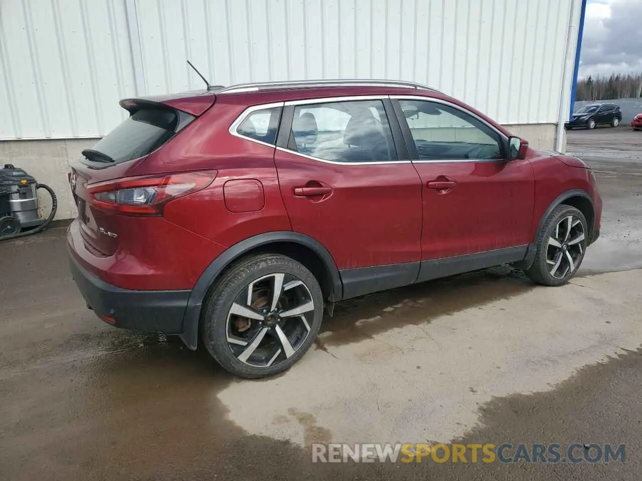 3 fotografías del automóvil dañado JN1BJ1CW2LW379020 NISSAN ROGUE 2020
